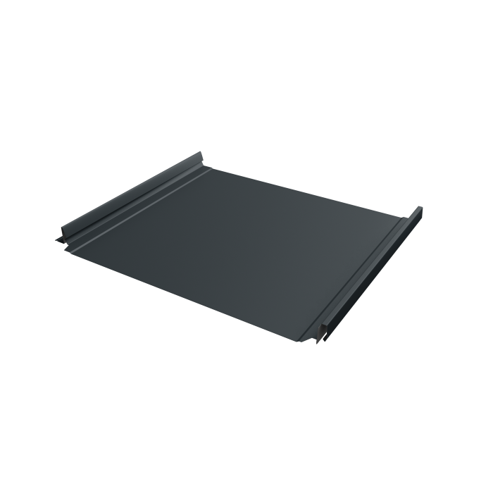 Кликфальц Pro Grand Line 0,5 Satin Matt TX с пленкой на замках RAL 7016 антрацитово-серый