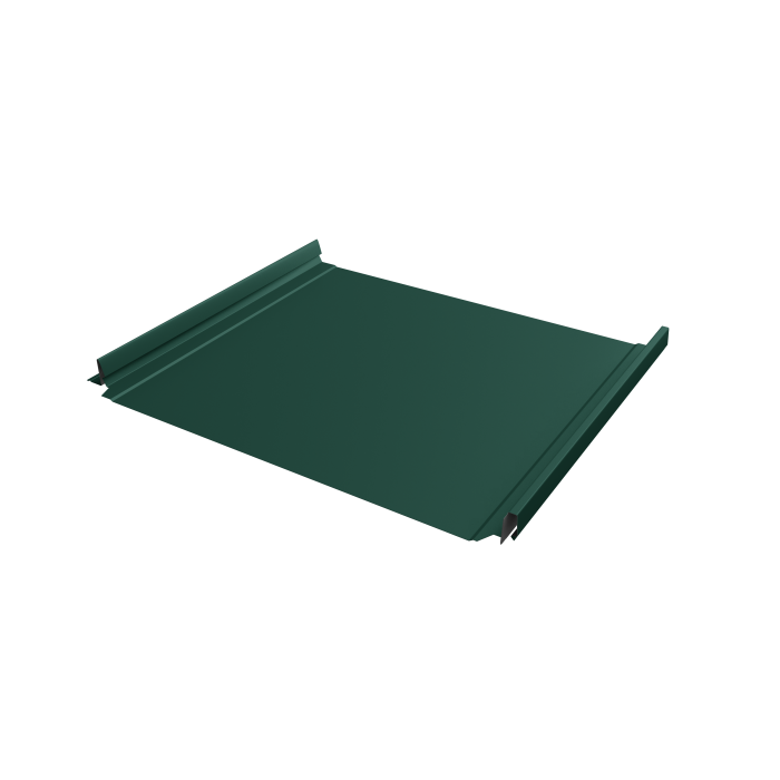 Кликфальц Pro Grand Line 0,5 Satin с пленкой на замках RAL 6005 зеленый мох