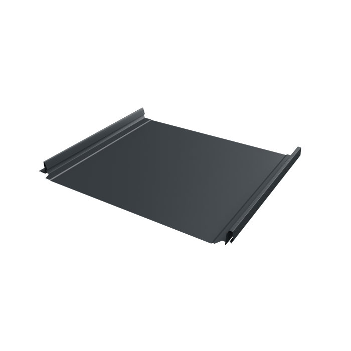 Кликфальц Pro Grand Line 0,5 Velur X с пленкой на замках RAL 7016 антрацитово-серый