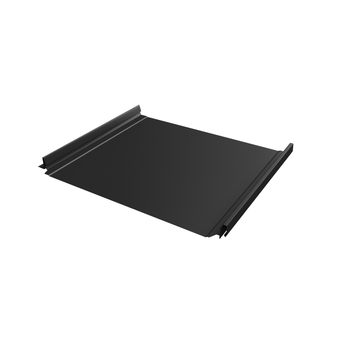 Кликфальц Pro Grand Line 0,5 Velur X с пленкой на замках RAL 9005 черный