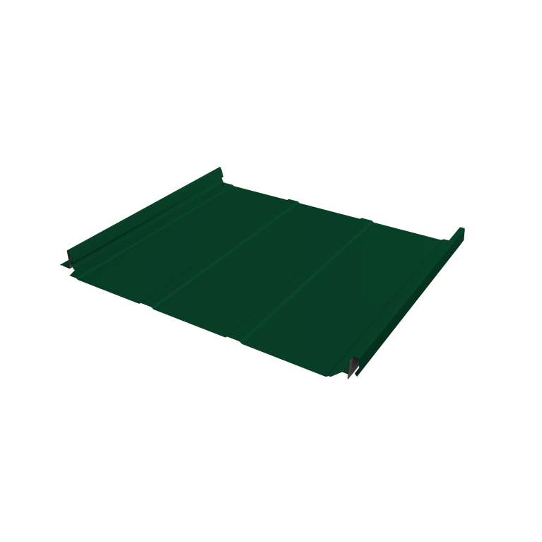 Кликфальц Pro Line Grand Line 0,45 Drap TX с пленкой на замках RAL 6005 зеленый мох