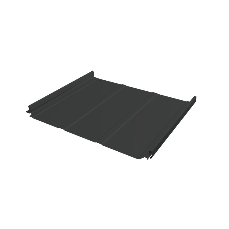 Кликфальц Pro Line Grand Line 0,5 Drap с пленкой на замках RAL 7016 антрацитово-серый