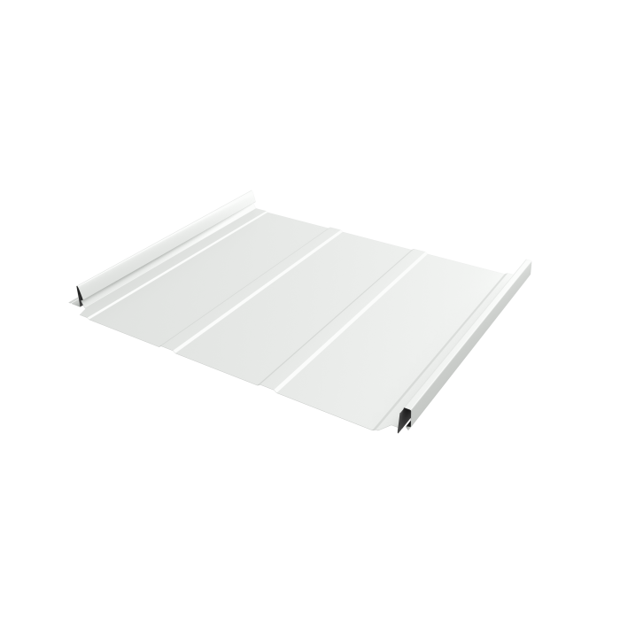 Кликфальц Pro Line Grand Line 0,5 PE с пленкой на замках RAL 9003 сигнальный белый