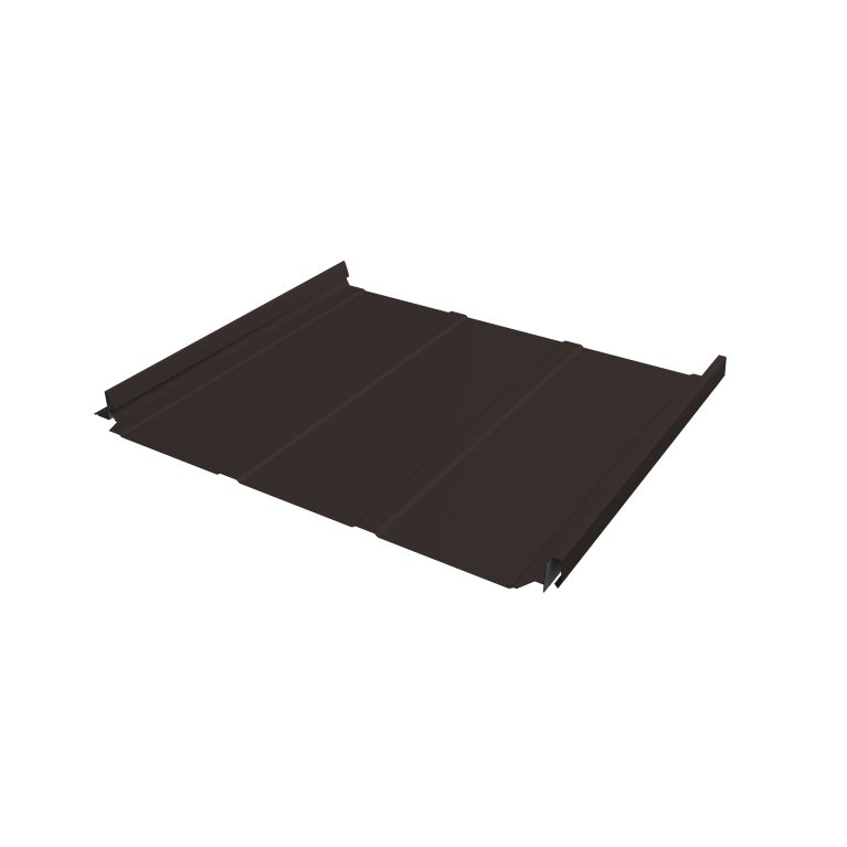 Кликфальц Pro Line Grand Line 0,5 PurLite Matt с пленкой на замках RR 32 темно-коричневый