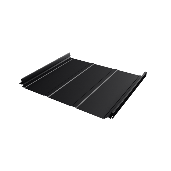 Кликфальц Pro Line Grand Line 0,5 Velur X с пленкой на замках RAL 9005 черный