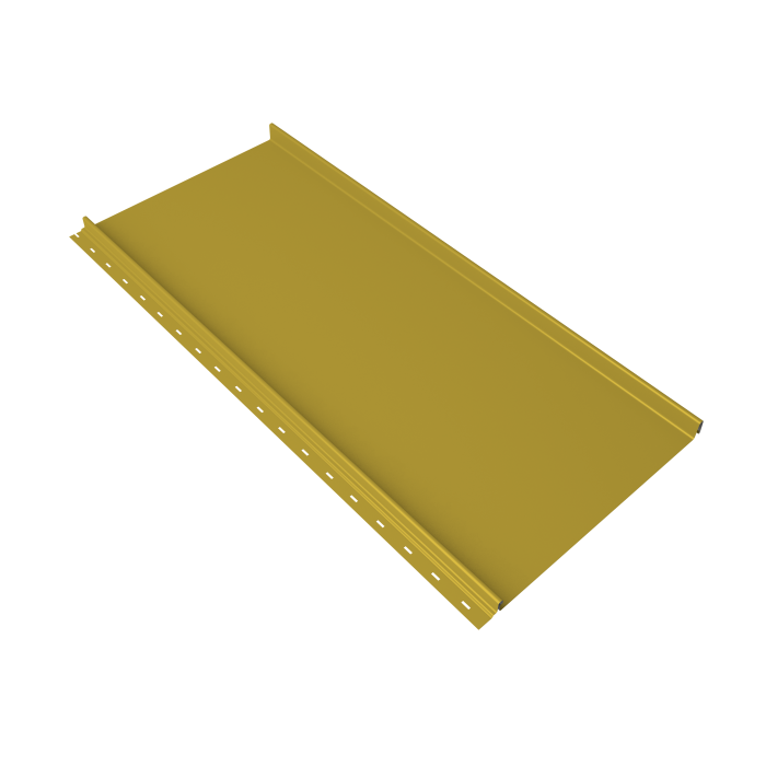 Кликфальц mini Grand Line 0,45 PE с пленкой на замках RAL 1018 цинково-желтый