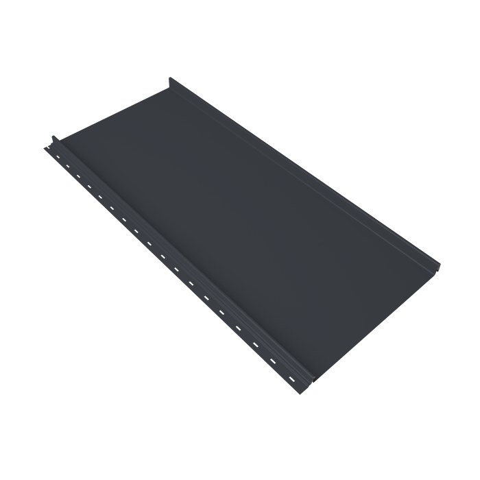 Кликфальц mini Grand Line 0,5 Satin с пленкой на замках RAL 7024 мокрый асфальт