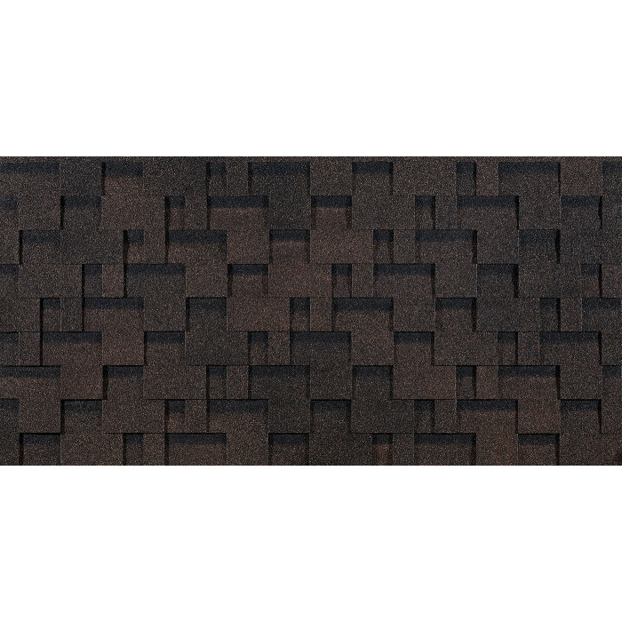 Черепица гибкая Docke Pie Eurasia Лабиринт коричневый