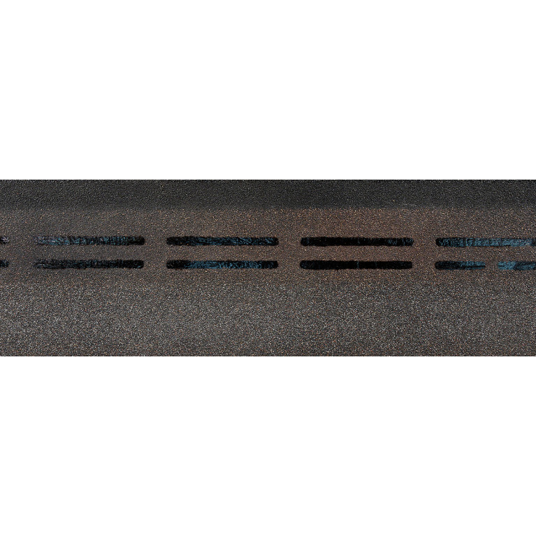 Коньково-карнизная черепица Docke Pie Standart темно-коричневый