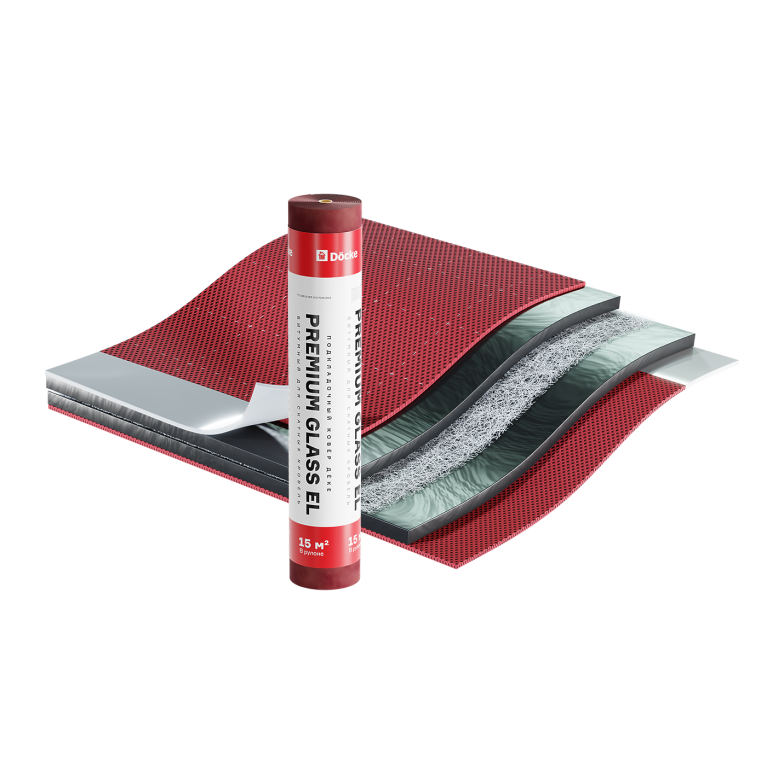 Ковер подкладочный Docke Premium Glass EL (15м)