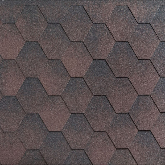 Черепица гибкая Katepal Jazzy коричневый