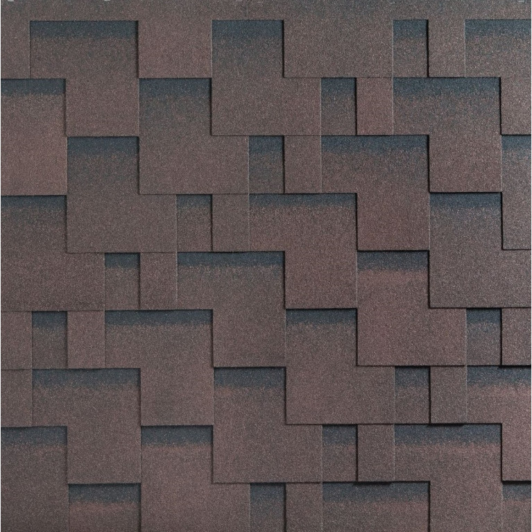 Черепица гибкая Katepal Rocky спелый каштан