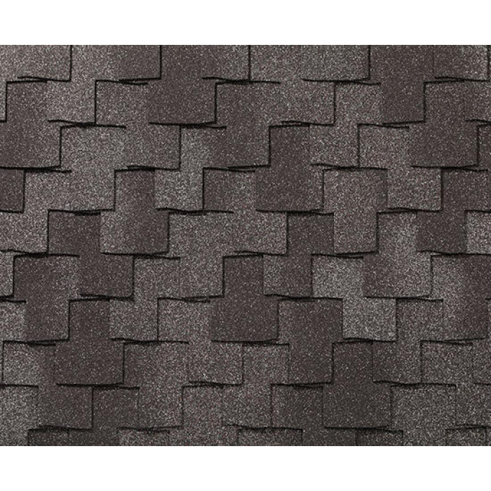 Черепица гибкая RoofShield Премиум Фьюжн серый жемчуг