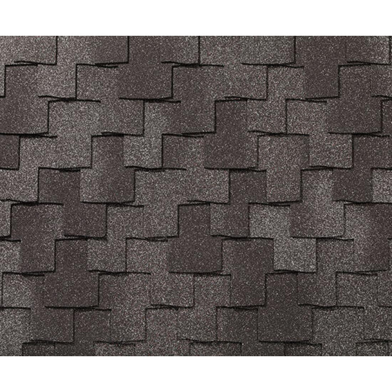 Черепица гибкая RoofShield Премиум Фьюжн серый жемчуг