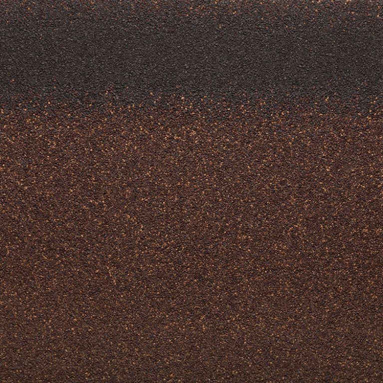 Коньково-карнизная черепица RoofShield HR-15 коричневый с оттенением (6,6м2)