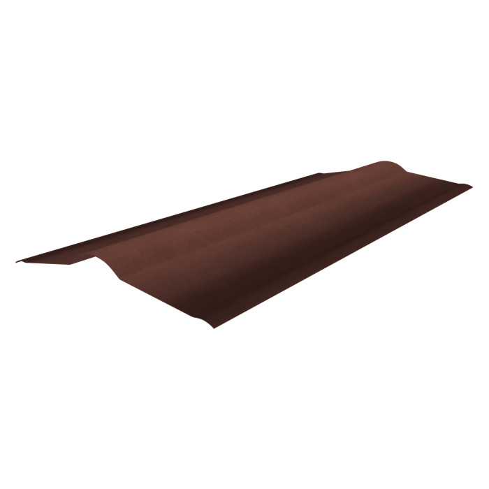 Конек Черепица Ондулин красный