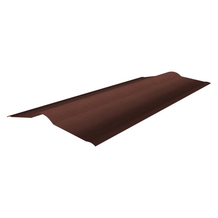 Конек Черепица Ондулин красный