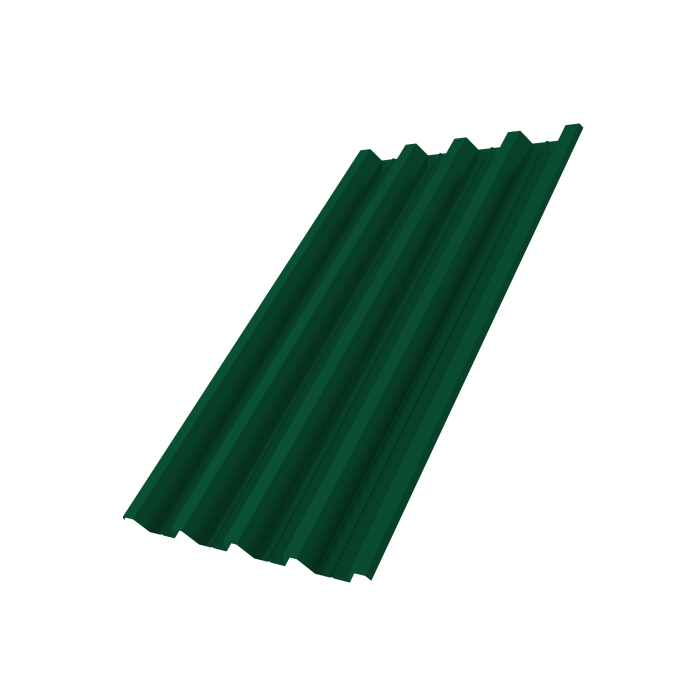 Профнастил Н60R v01 0,7 PE RAL 6005 зеленый мох