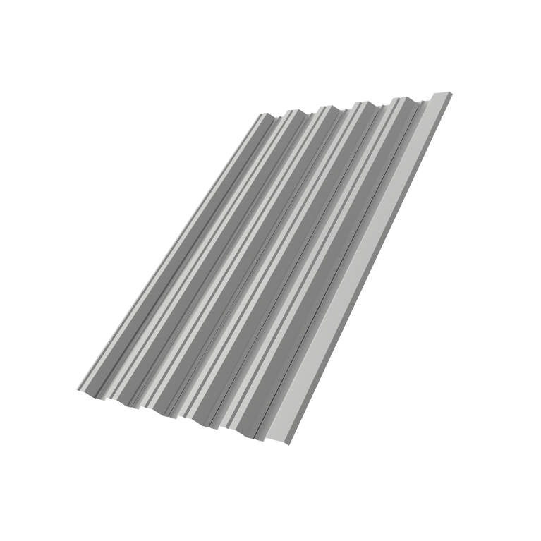 Профнастил НС35R 0,45 Drap TX RAL 7047 телегрей 4