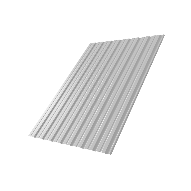 Профнастил С10R 0,45 PE-Double RAL 9003 сигнальный белый