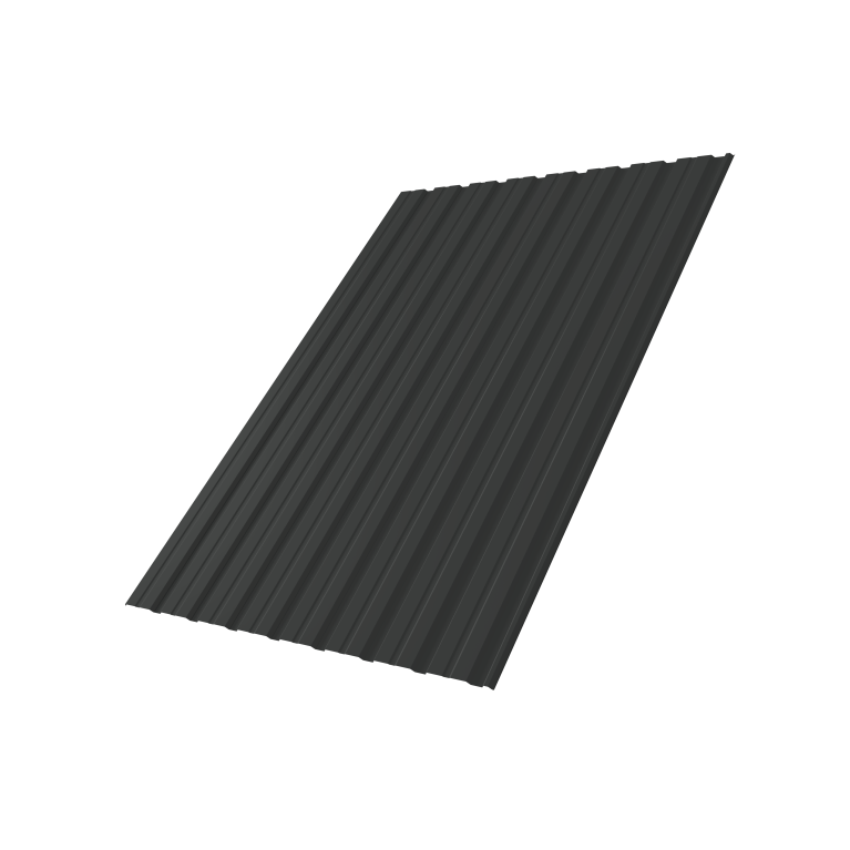 Профнастил С10R 0,5 Drap TX RAL 7016 антрацитово-серый