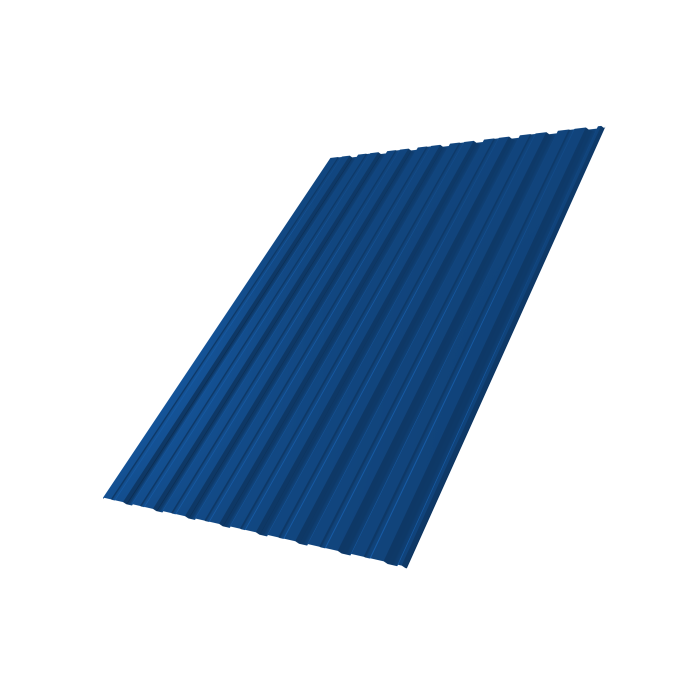 Профнастил С10R 0,7 PE RAL 5005 сигнальный синий
