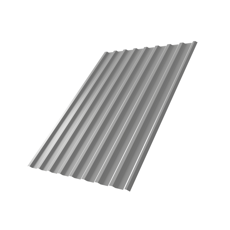 Профнастил С20R 0,45 Drap TX RAL 7047 телегрей 4