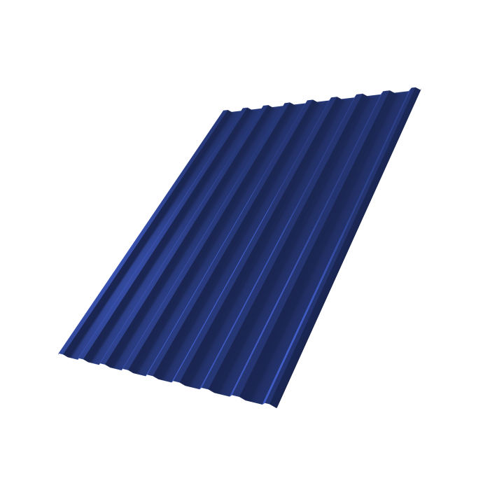 Профнастил С20R 0,45 PE RAL 5002 ультрамариново-синий