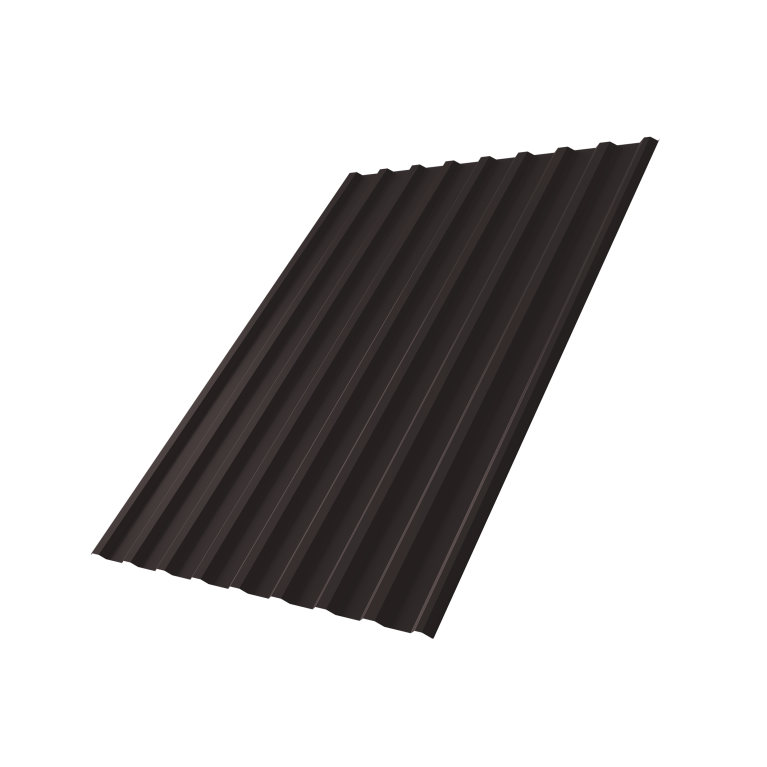 Профнастил С20R 0,5 Drap TX RAL 9005 черный