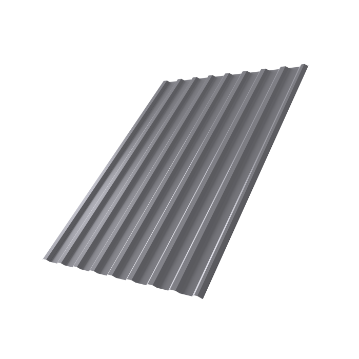 Профнастил С20R 0,7 PE RAL 7004 сигнальный серый