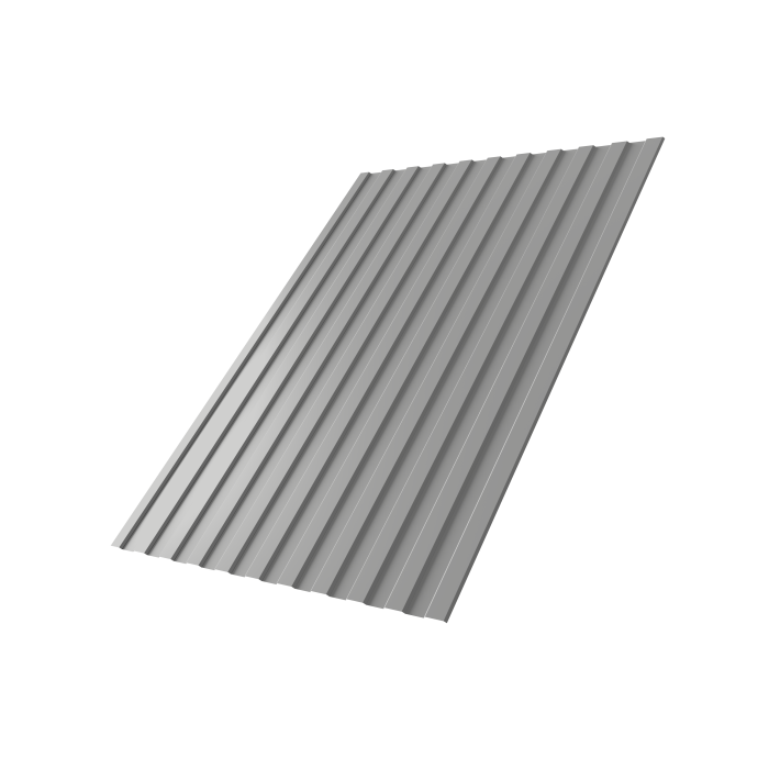 Профнастил С8A v01 0,45 Drap TX с пленкой RAL 7047 телегрей 4