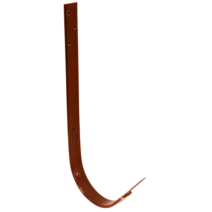 Крюк длинный GL PU 125 мм RAL 8004 терракота