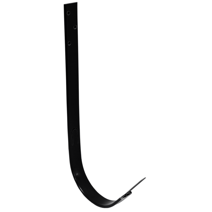 Крюк длинный GL PU 125 мм RAL 9005 черный