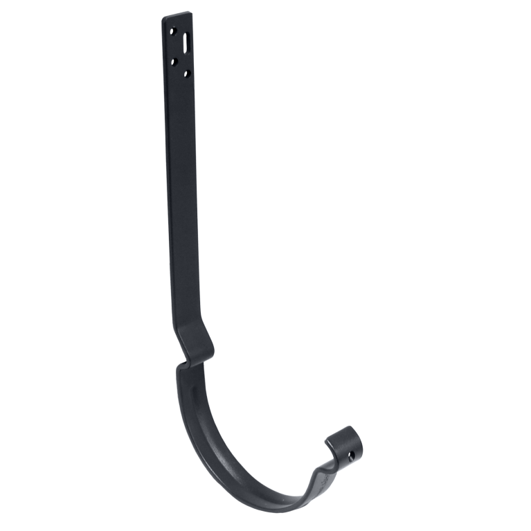 Крюк длинный полоса GL PU 150 мм RAL 7024 мокрый асфальт