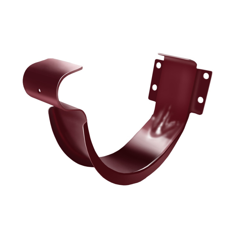 Крюк короткий GL PU 125 мм RAL 3005 красное вино