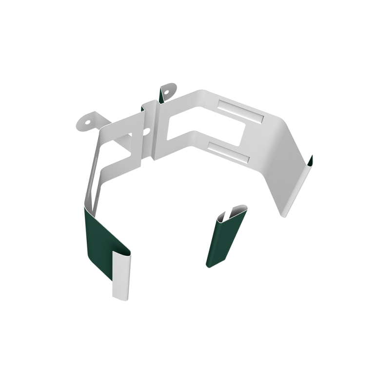 Крепление трубы для гофры на дерево Vortex Lite PE RAL 6005 зеленый мох