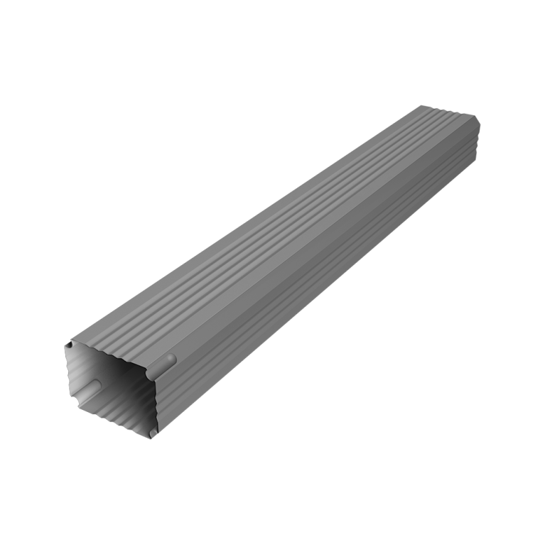 Труба гофрированная Vortex Lite 76х102х1000мм PE RAL 7004 сигнальный серый