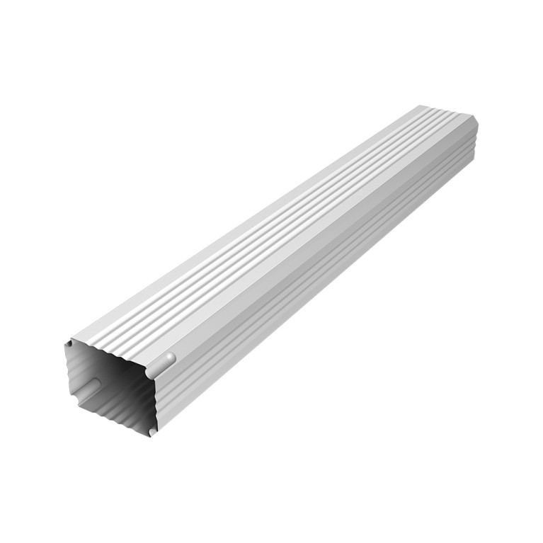 Труба гофрированная Vortex Lite 76х102х1000мм PE RAL 9003 сигнальный белый