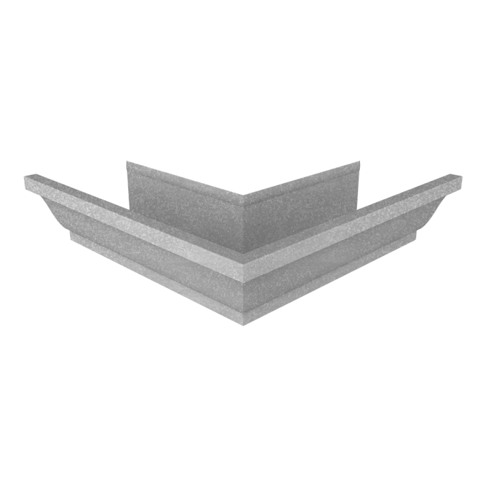 Угол желоба внешний Vortex Lite 130мм Zn