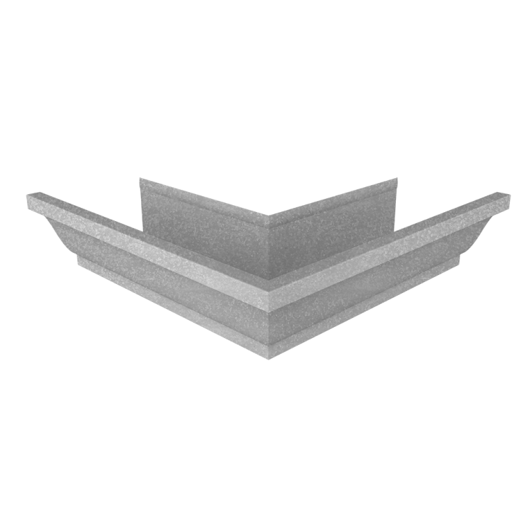 Угол желоба внешний Vortex Lite 130мм Zn