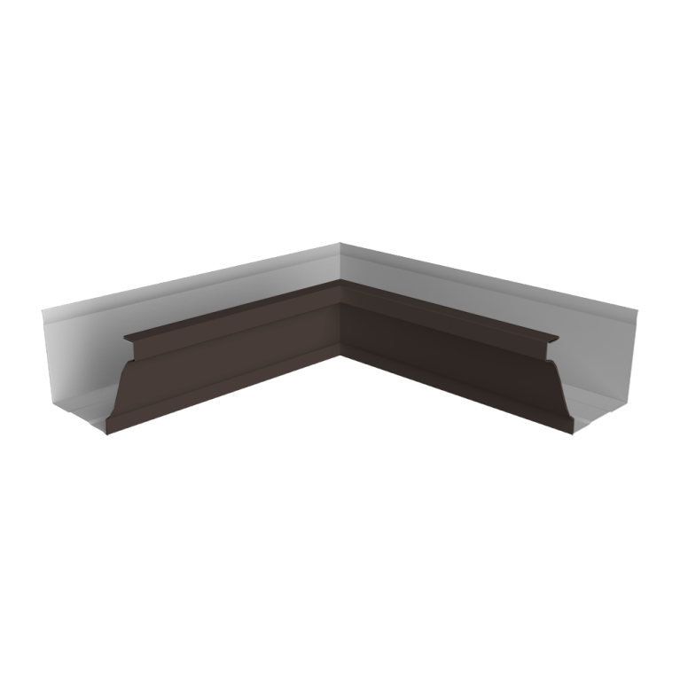 Угол желоба внутренний Vortex Lite 130мм NEW RR 32 темно-коричневый