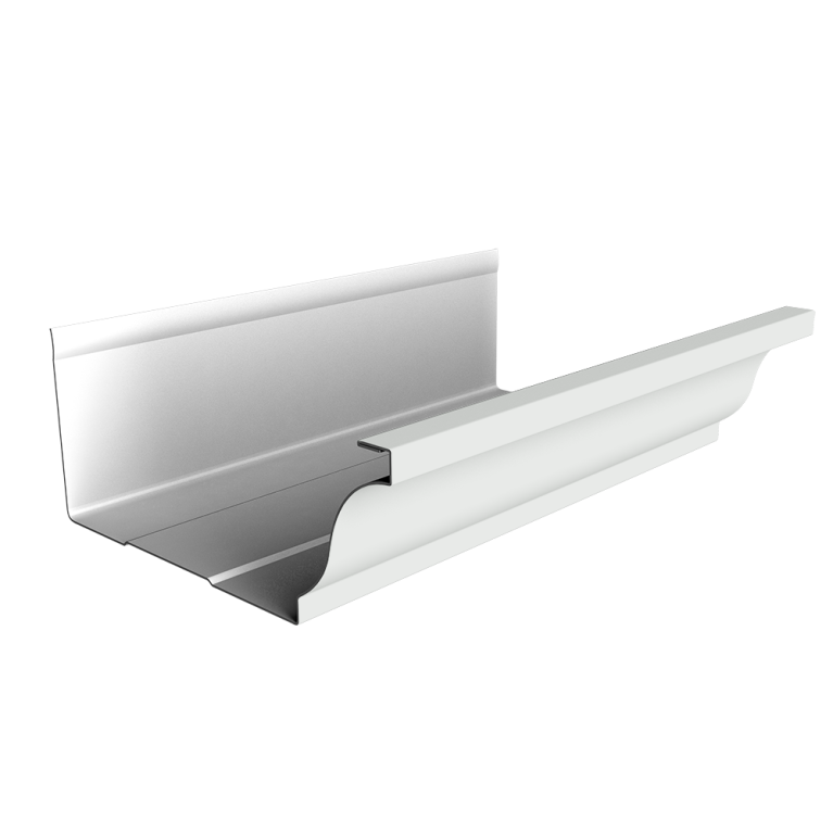 Желоб прямоугольный Vortex Project 210 мм 3м RAL 9003 сигнальный белый