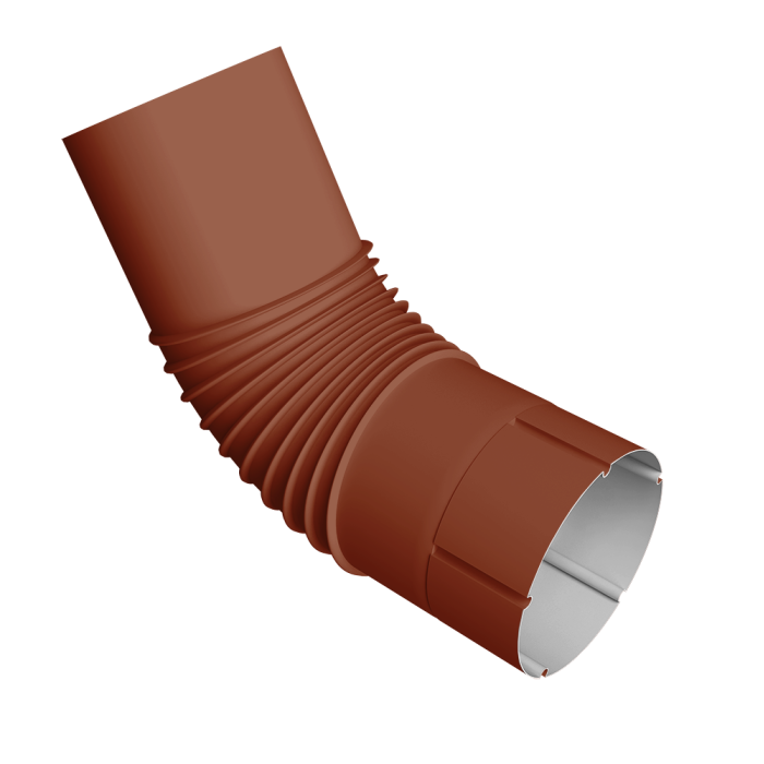 Колено трубы Vortex Project 146мм RAL 8004