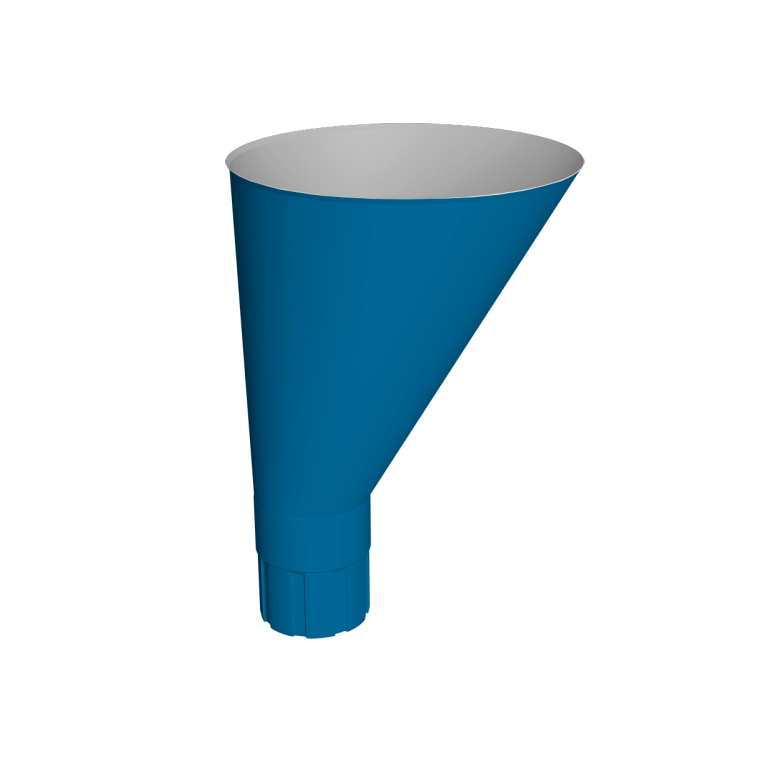 Воронка водосборная Vortex Project 146мм RAL 5005 сигнальный синий