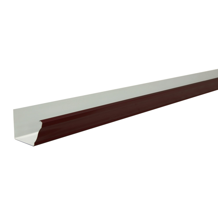 Желоб прямоугольный Vortex 127мм 3м RAL 8017