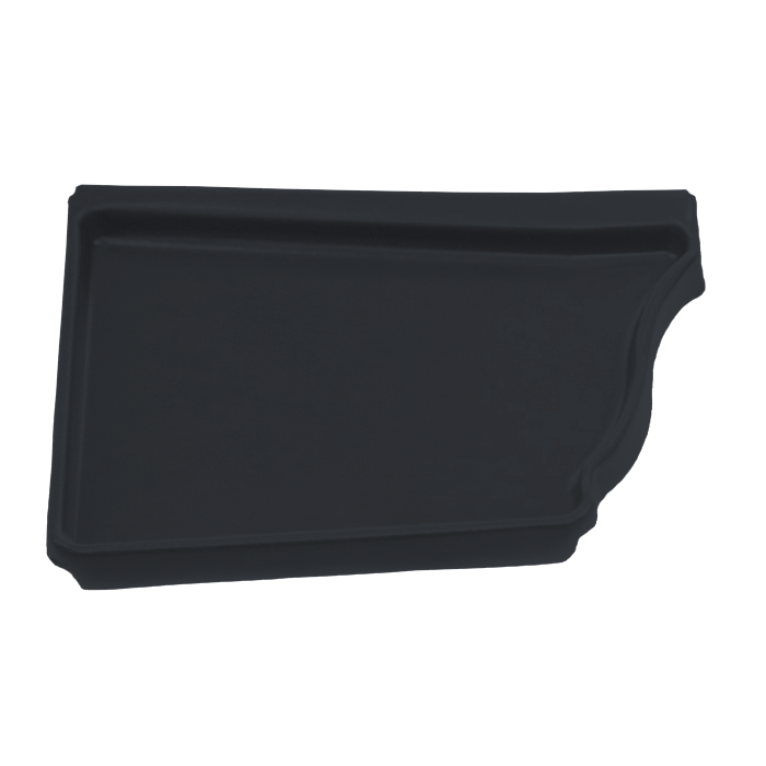 Заглушка левая Vortex 127мм RAL 7024