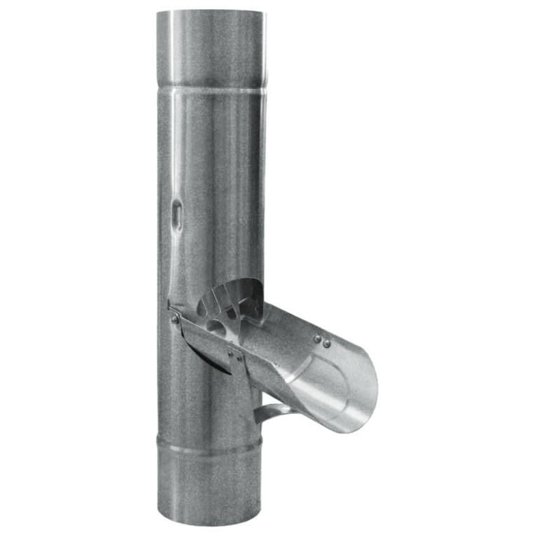 Отвод воды 90 мм Zn