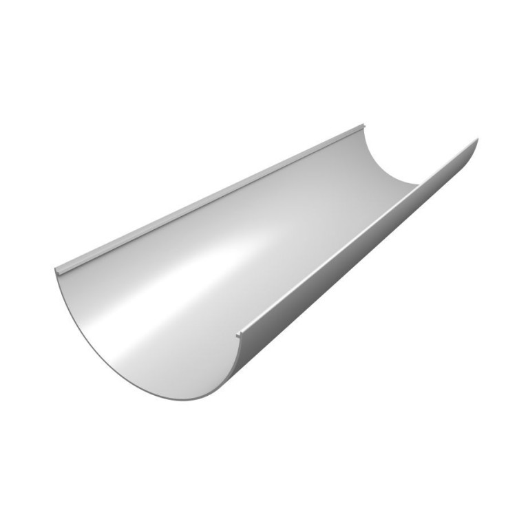 Комплект Желобов Классика 120 ПВХ Grand Line 1,5м белый (RAL 9003)