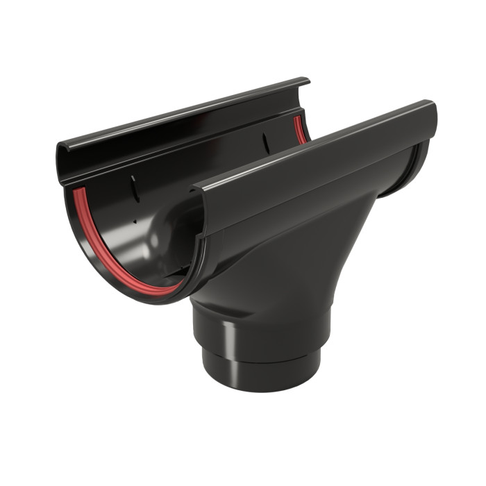 Воронка Дизайн 135 ПВХ GL черный (RAL 9005)