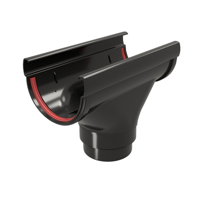 Воронка Дизайн 135 ПВХ GL черный (RAL 9005)
